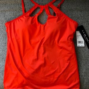 La Blanca swim top
